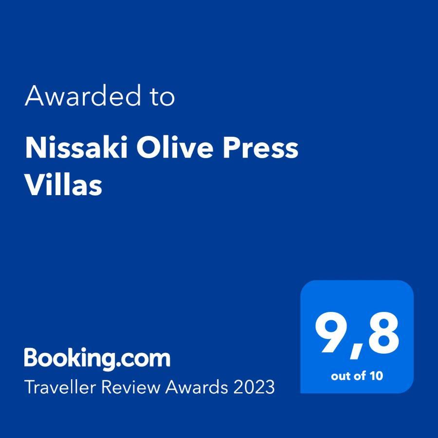 Nissaki Olive Press Villas Nisaki  Ngoại thất bức ảnh